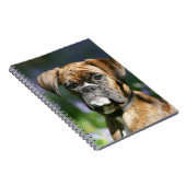 Boxer Dog Headshot Notitieboek (Rechterzijde)