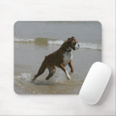 Boxer Dog in water Muismat (Met muis)