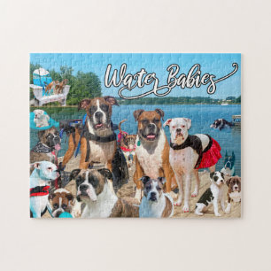 Boxer Dog Jigzaag Puzzle Legpuzzel