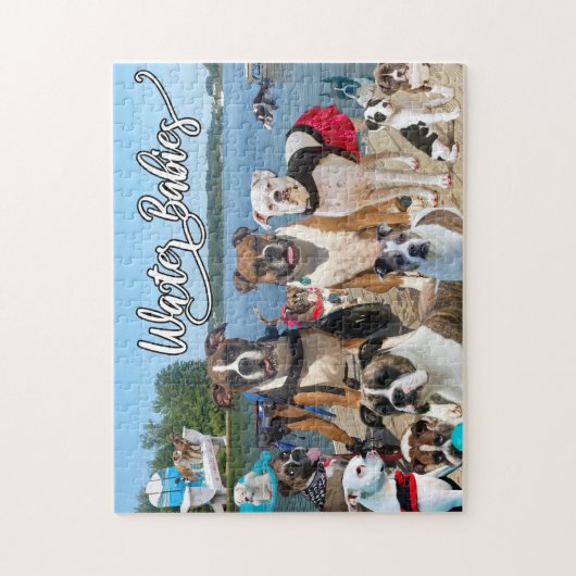 Boxer Dog Jigzaag Puzzle Legpuzzel (Verticaal)