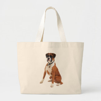 BOXER DOG Jumbo Canvas tas