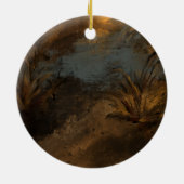 Boxer Dog Keramisch Ornament (Achterkant)