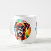 Boxer Dog Koffiemok (Voorkant links)