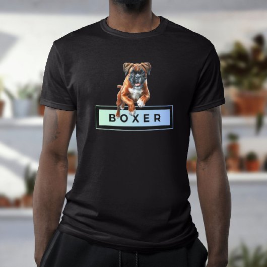 Boxer Dog - Leaps & Bounds T-shirt