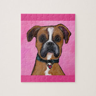 Boxer Dog Legpuzzel