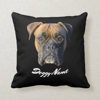 Boxer Dog mama Creëer je eigen Kussen