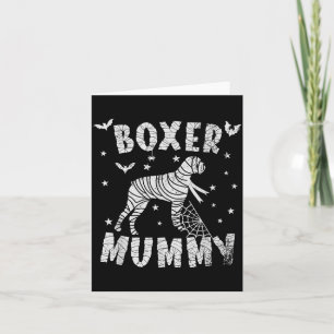 Boxer Dog Mama - Halloween Kaart