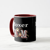 Boxer Dog MOM Mok (Voorkant links)