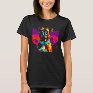 Boxer Dog Mountain T-shirt