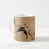Boxer Dog Mug – Geometric Boxer Illustration (Devant gauche)