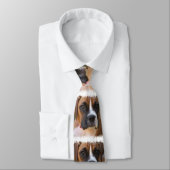 Boxer Dog-ontwerp Stropdas (Gebonden)