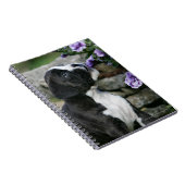 Boxer Dog Panting Notitieboek (Rechterzijde)