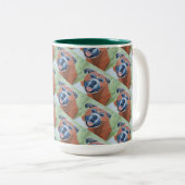 boxer dog pattern mug tweekleurige koffiemok (Voorkant rechts)