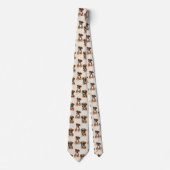 Boxer Dog Pattern Stropdas (Voorkant)