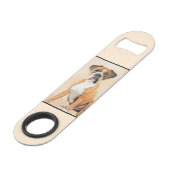 Boxer Dog Peinture Non Décroché Art animal origina (Dos Angle)