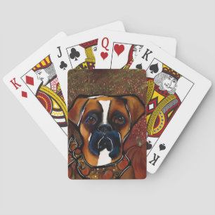 Boxer Dog Pokerkaarten