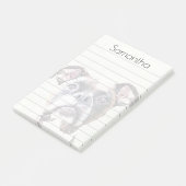 Boxer Dog post het biljet Post-it® Notes (Schuin)