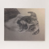 Boxer Dog puzzel (Horizontaal)