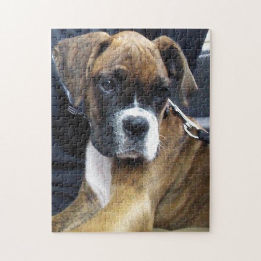 BOXER DOG puzzel (Verticaal)