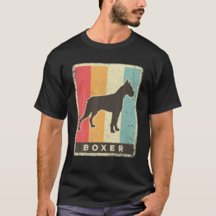 Boxer Dog Retro T-shirt
