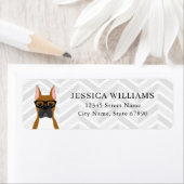Boxer Dog Return Address Labels (Insitu)