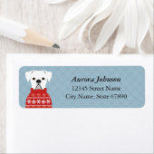 Boxer Dog Return Address Labels (Insitu)