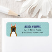 Boxer Dog Return Address Labels (Insitu)