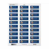 Boxer Dog Return Address Labels (Full Sheet)