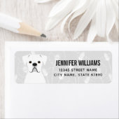 Boxer Dog Return Address Labels (Insitu)
