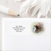 Boxer Dog Return Label (Insitu)