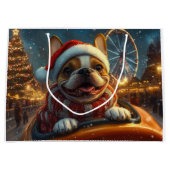 Boxer Dog Roller Onderzetter Kerst Groot Cadeauzakje (Voorkant)