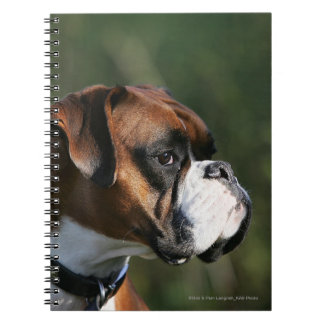 Boxer Dog Side Profile Notitieboek