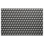 Boxer Dog Silhouette Pet Stof (Fat Quarter)