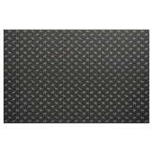 Boxer Dog Silhouettes Black en Grey Patterned Stof (Yard (91,4 cm))