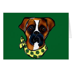Boxer Dog St. Patty