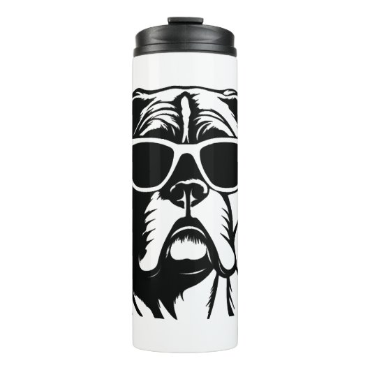 Boxer Dog Thermosbeker (Voorkant)