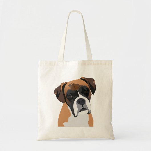 Boxer Dog Tote Bag (Voorkant)