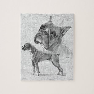 Boxer Dogs Legpuzzel