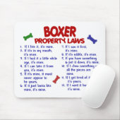Boxer Eigendomwetten 2 Muismat (Met muis)