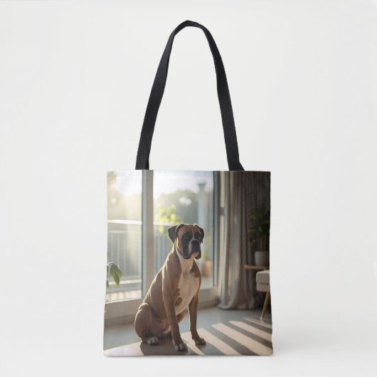 Boxer Elegant Tote Bag (Voorkant)