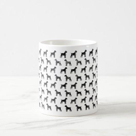 Boxer Esquisse Conception Mug (Centre)