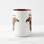 Boxer face moche tasse (Centre)