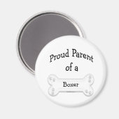 Boxer Fier Parent - Aimant (Recto/Verso)