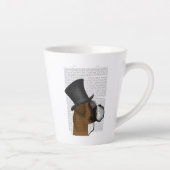 Boxer, Formele hond en Pet Latte Mok (Rechts)