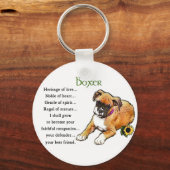Boxer Gifts Sleutelhanger (Voorkant)