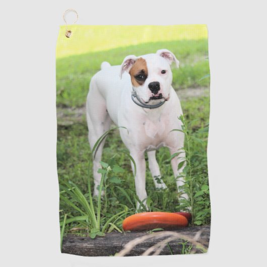 Boxer Golfhanddoek (Voorkant)
