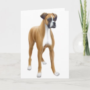 Boxer Greeting Card Feestdagen Kaart