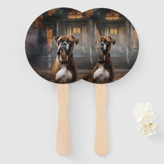 Boxer Halloween eng Handwaaier (Voorkant en achterkant)