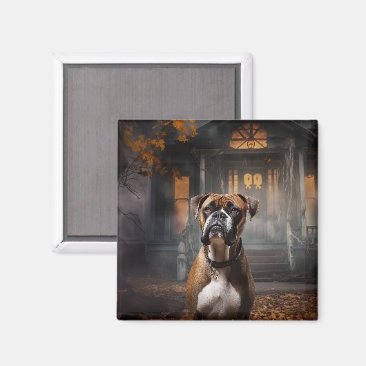 Boxer Halloween eng Magneet (Voorkant / Achterkant)