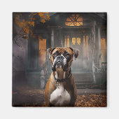 Boxer Halloween eng Magneet (Voorkant)